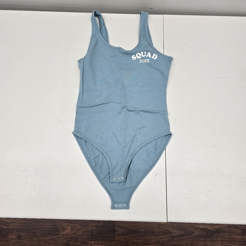 PINK Blue XS Bodysuit